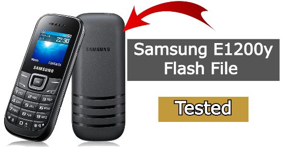 Samsung E1200y Flash File Tested