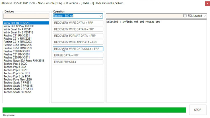 iReverse UniSPD FRP Tool
